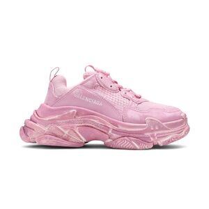 New Balenciaga Women's Triple S Faded Pink Chunky Sneaker size 36